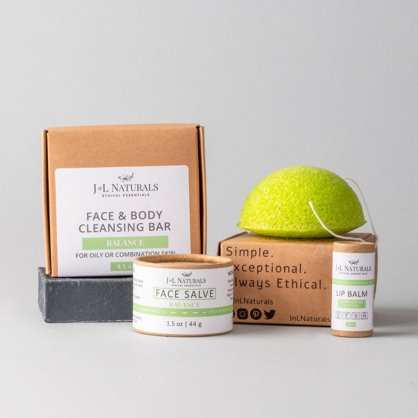 Kit Esencial de Régimen para la Piel (Set de 4 Piezas)