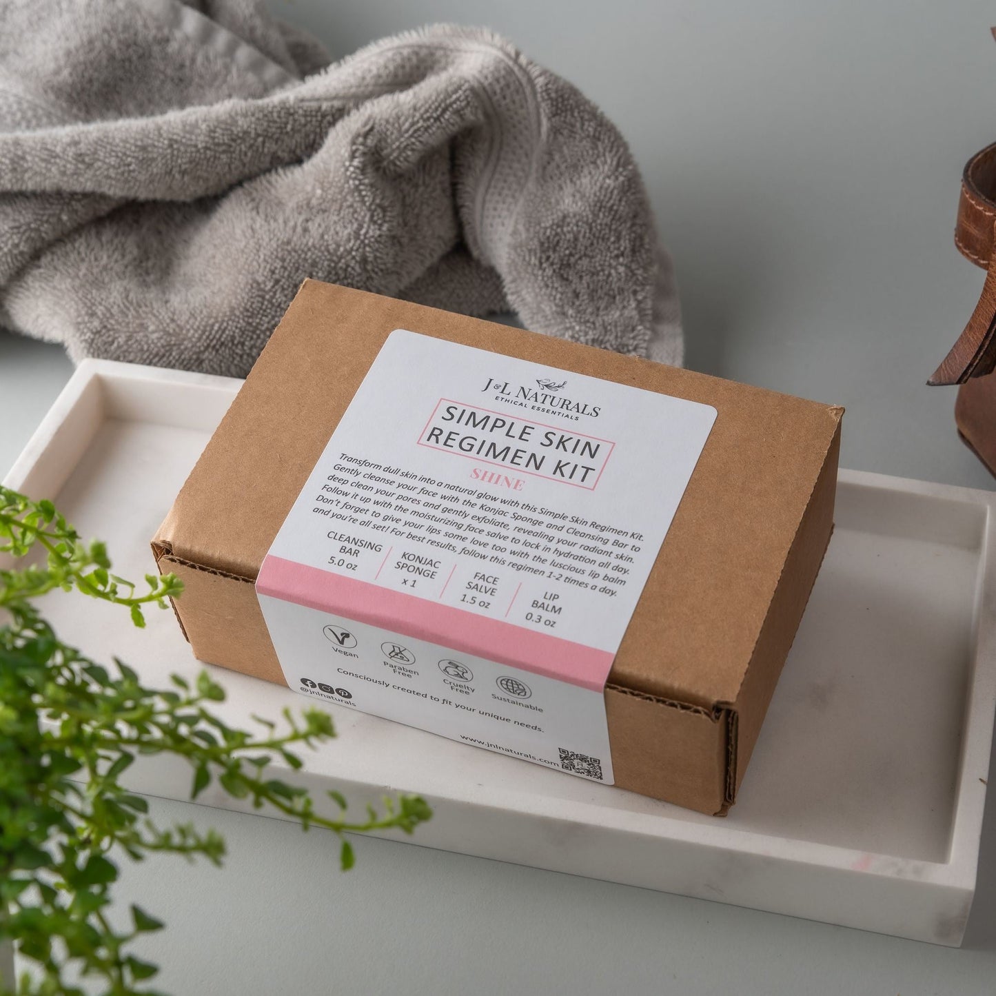 Kit Esencial de Régimen para la Piel (Set de 4 Piezas)