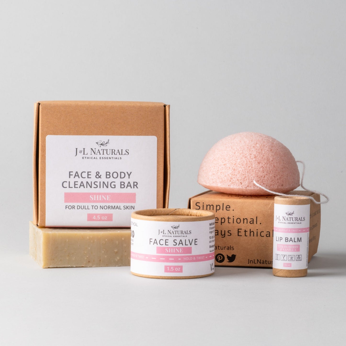 Kit Esencial de Régimen para la Piel (Set de 4 Piezas)